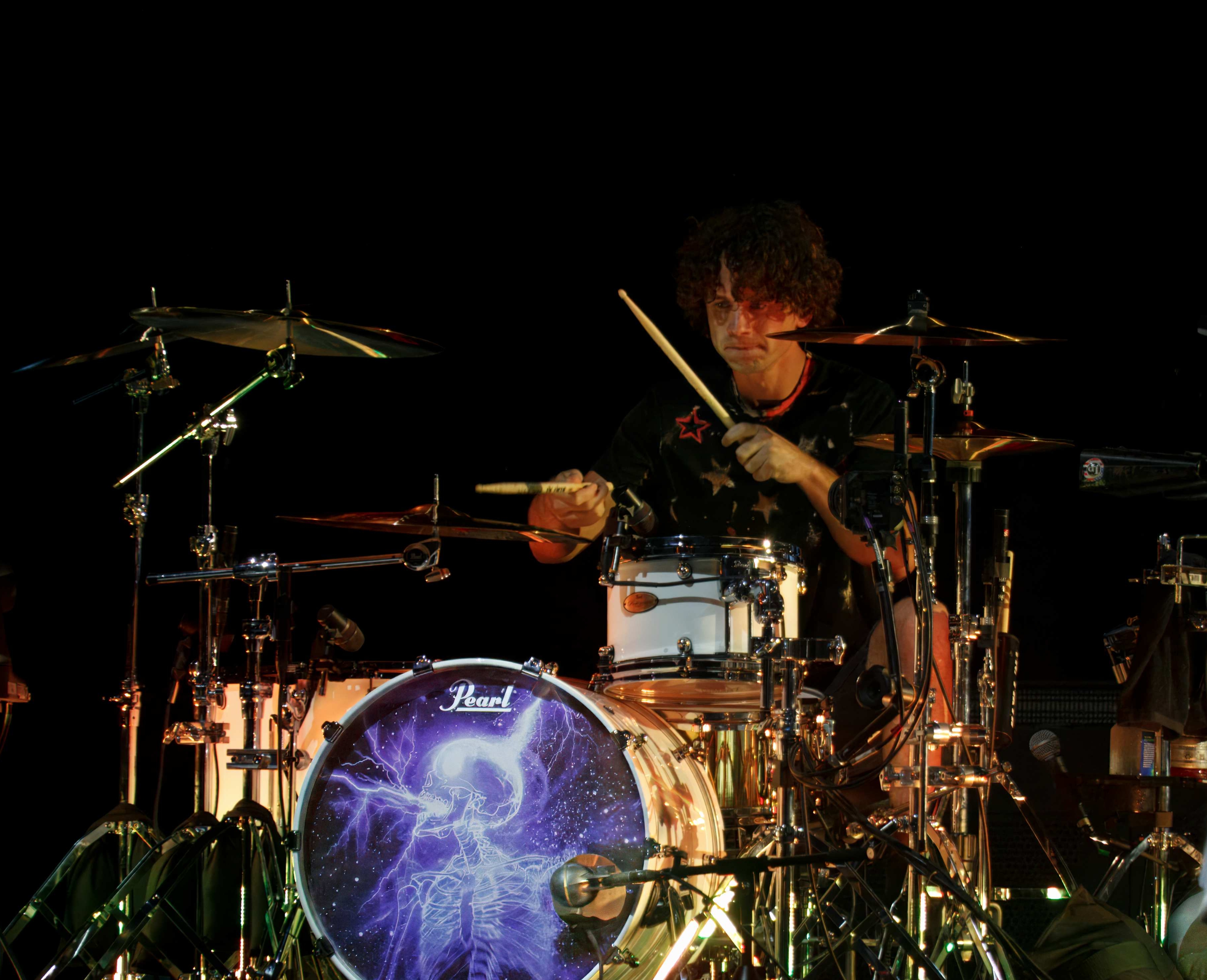 The Offspring ピート・パラダ 使用スティック＋ツアータオルセット